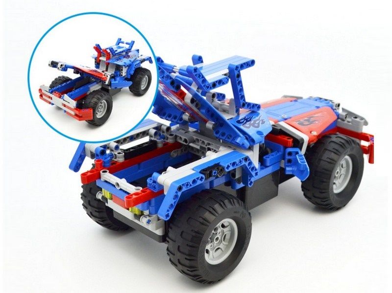 РУ конструктор CaDA Technic грузовик  джип Оптимус Прайм 531 деталь