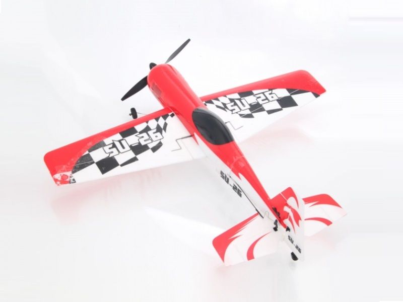 Радиоуправляемый самолет WlToys Su26 6ти осевой гироскоп 4Ch 24G RTF