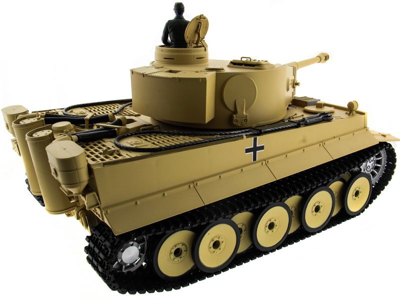 Радиоуправляемый танк Taigen 116 Tiger 1 Германия, ранняя версия для ИК танкового боя 24G RTR