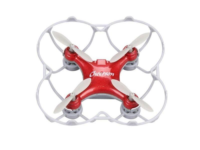 Радиоуправляемый квадрокоптер Cheerson CX10SE Mini RTF 24G красный