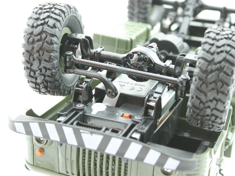 Радиоуправляемая автомодель WPL B24 грузовая зеленая 116акб 24G RTR