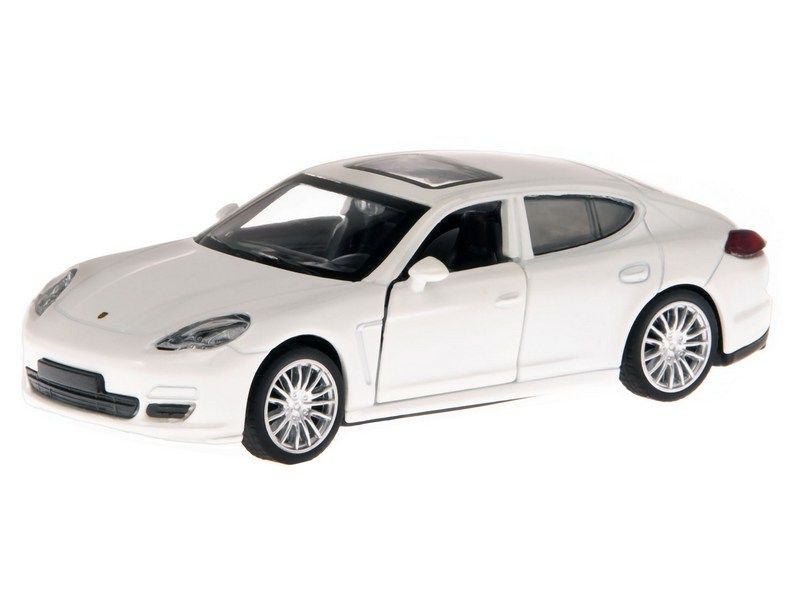 Машина АВТОПАНОРАМА Porsche Panamera S, белый, 143, инерция, вк 17,512,56,5 см