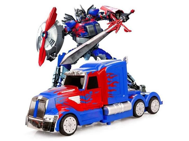 Радиоуправляемый трансформер MZ Optimus Prime 2336Q 114, пульт ружьё
