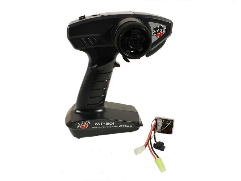 Двухканальная система радиоуправляемая комплект TXRX 24G для автомоделей Himoto E18