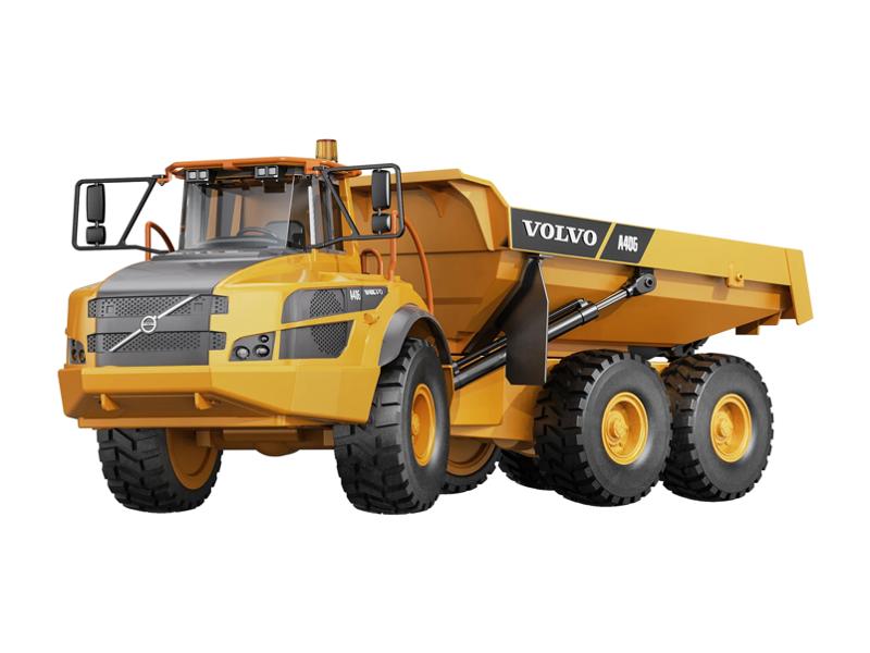 Радиоуправляемый карьерный самосвал Double Eagle Volvo A40G 120 24G RTR