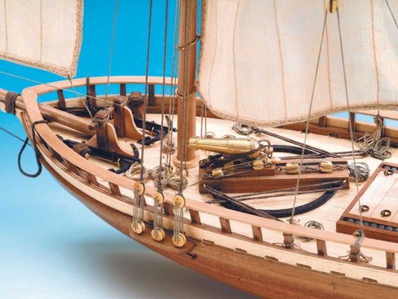 Сборная деревянная модель корабля Artesania Latina VIRGINIA AMERICAN SCHOONER, 141