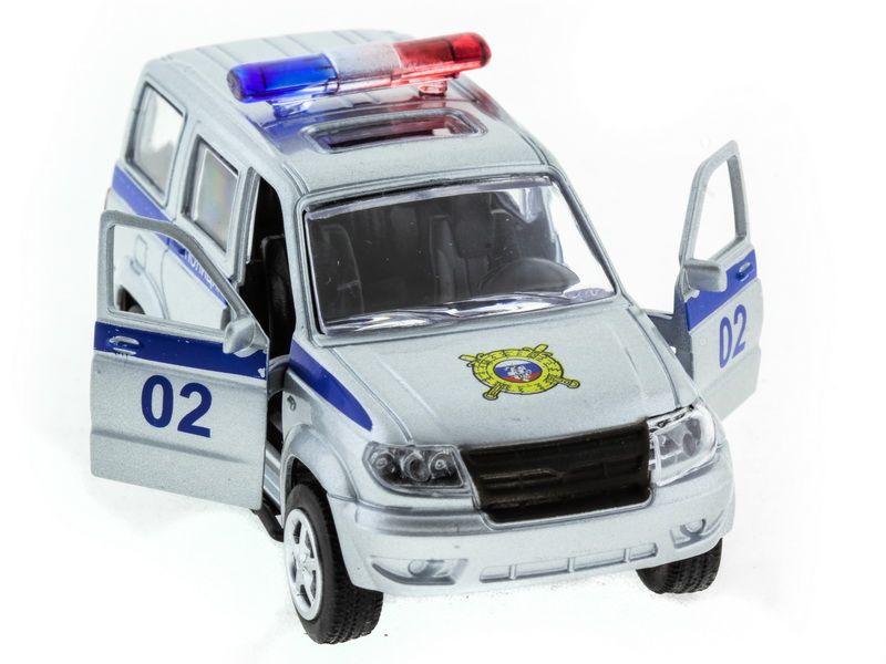 Машина АВТОПАНОРАМА инерц УАЗ Патриот полиция 150, вк 1275,5 см