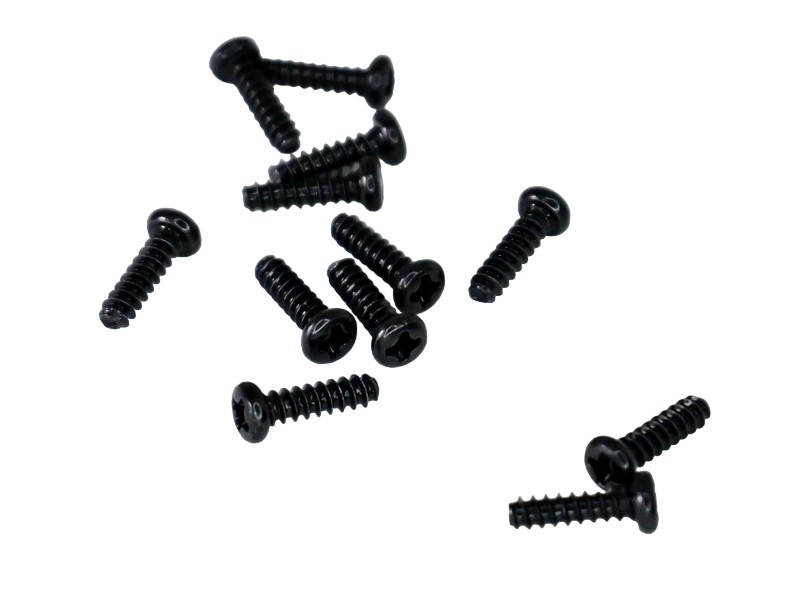 Винты с полукруглой головкой 2,3х8мм для автомоделей MJX 114, 116, 12шт