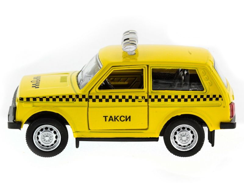 Машина АВТОПАНОРАМА инерц ВАЗ 2121 150, вк 1275,5 см, желтая