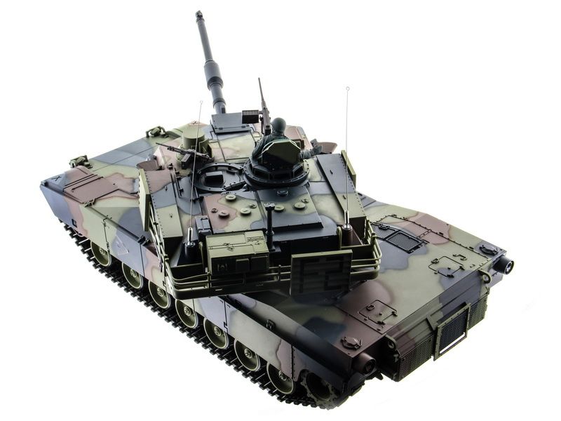 Радиоуправляемый танк Heng Long 116 M1A2 Abrams 24G RTR PRO