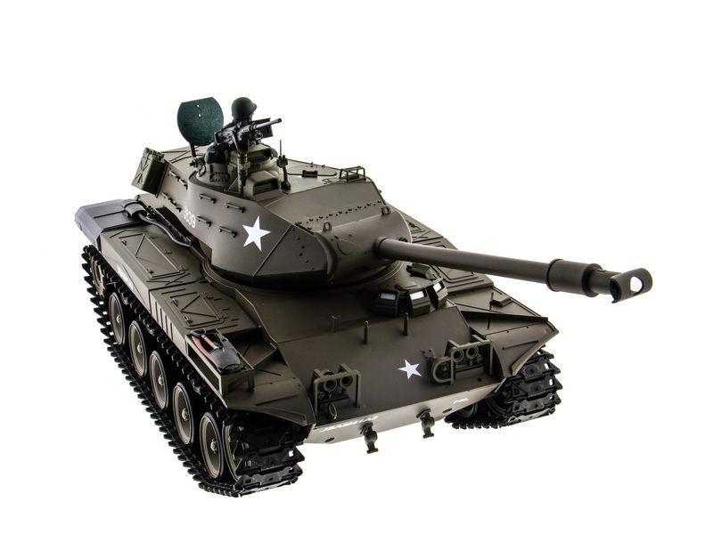 Радиоуправляемый танк Heng Long 116 Walker Bulldog  M41A3 Бульдог 24G RTR