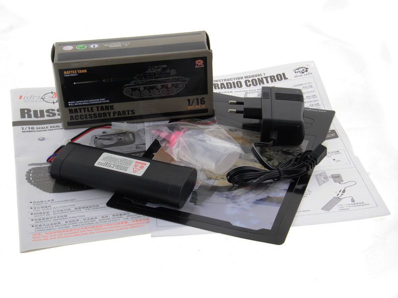 Радиоуправляемый танк Heng Long 116 KV1 Россия 24G RTR PRO