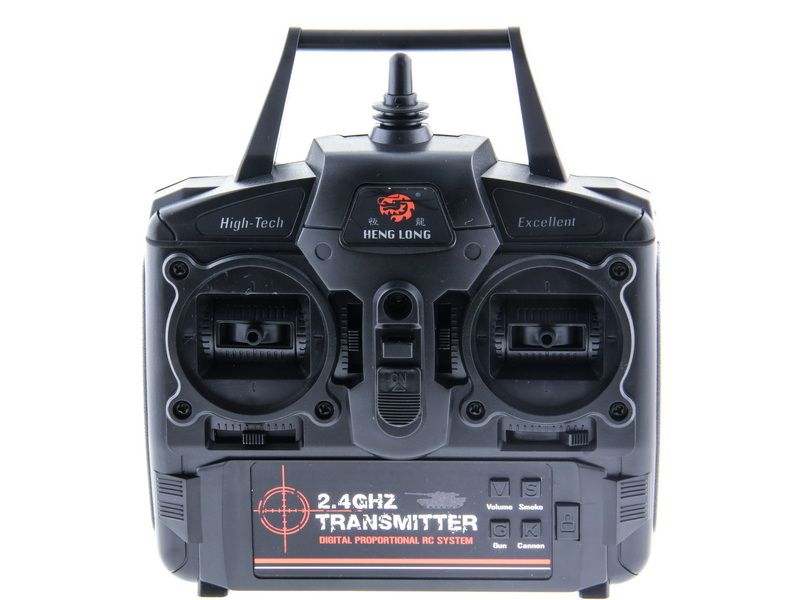 Радиоуправляемый танк Heng Long 116 Panzerkampfwagen III Германия 24G RTR PRO темносерый