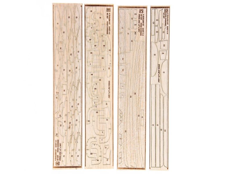 Сборная дермодельСамолет Piper Cherokee 140 Guillows 120