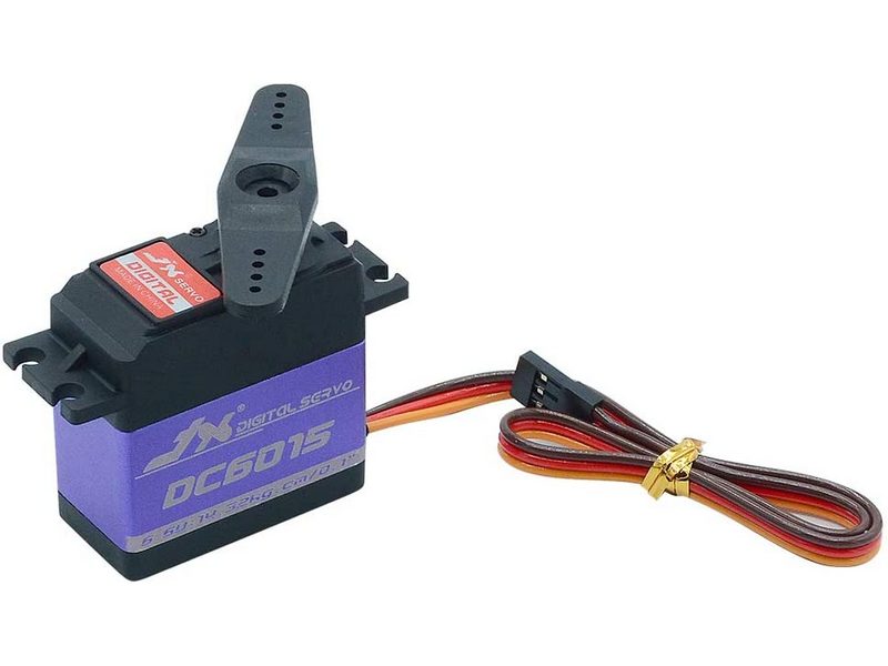 Сервомашинка цифровая JX Servo DC6015 62г14320166V DC Ecoboost