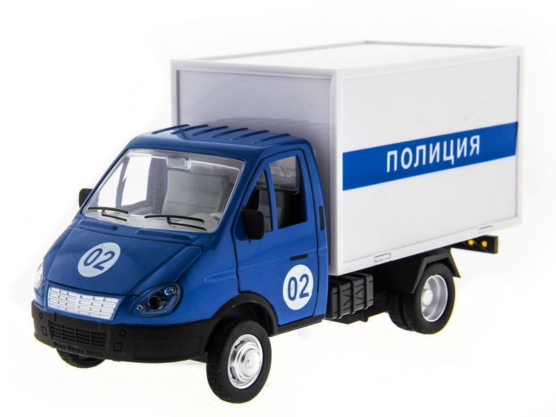 Машина АВТОПАНОРАМА ГАЗель полиция 128, вк 241412 см