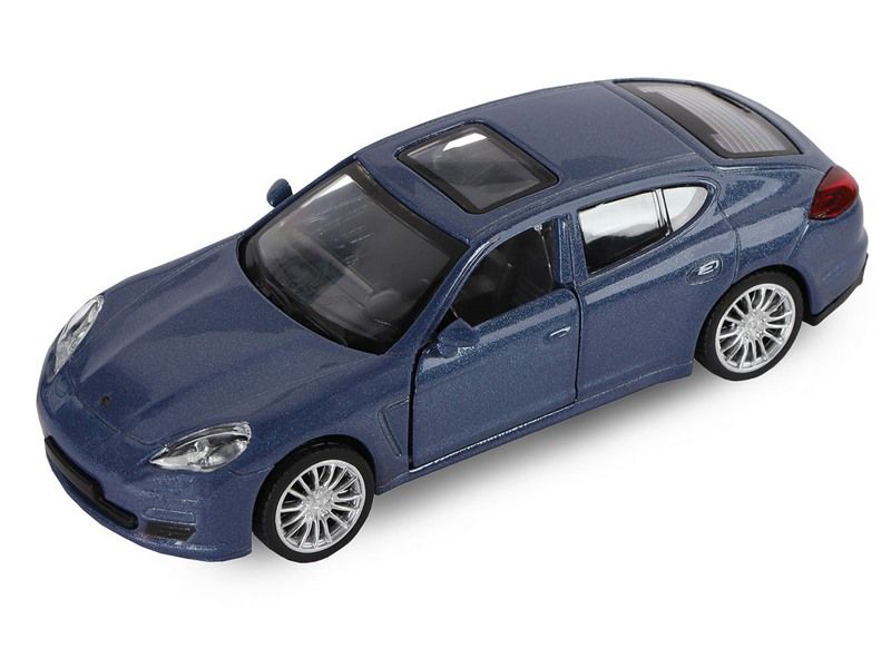 Машина АВТОПАНОРАМА Porsche Panamera S, синий, 143, инерция, вк 17,512,56,5 см