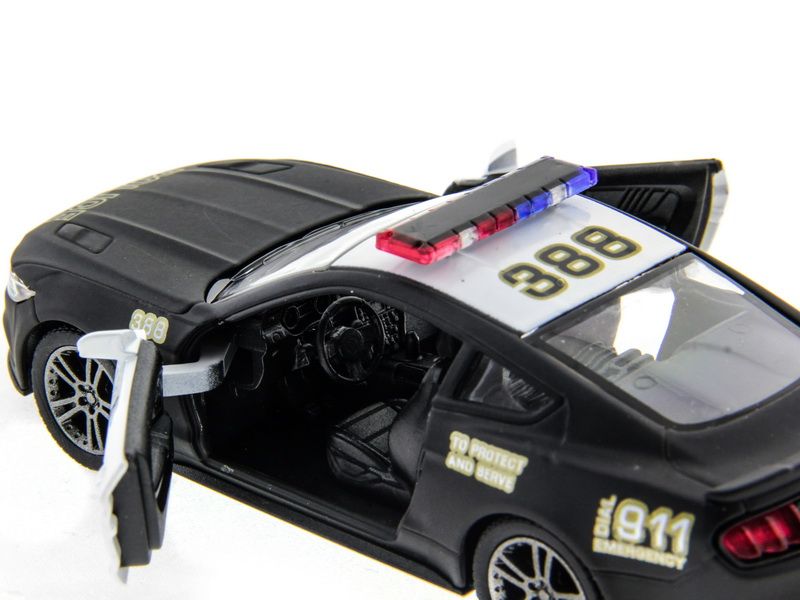 Машина Kinsmart 138 Ford Mustang GT 2015 Police инерция 112шт бк