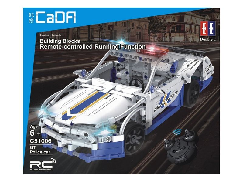 РУ конструктор CaDA Technic полицейская машина 430 деталей