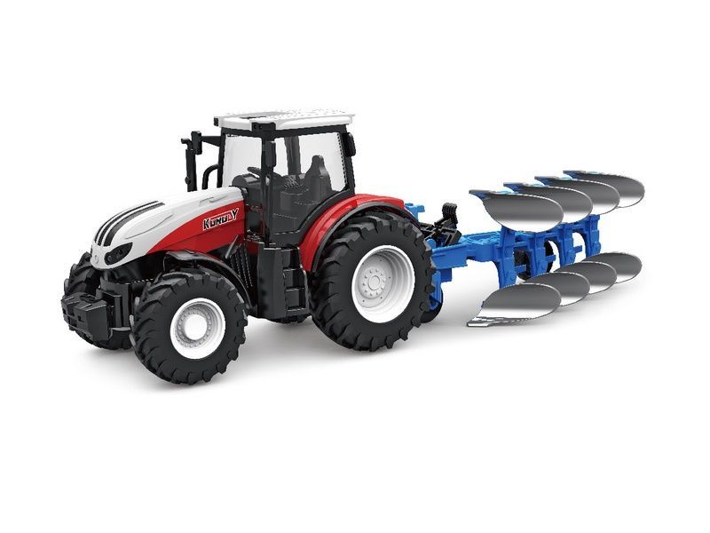 РУ фермерский трактор Korody с плугом 124 24G 6CH RTR