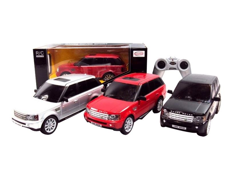 Радиоуправляемая машина Rastar Range Rover Sport 124, черный 27MHZ
