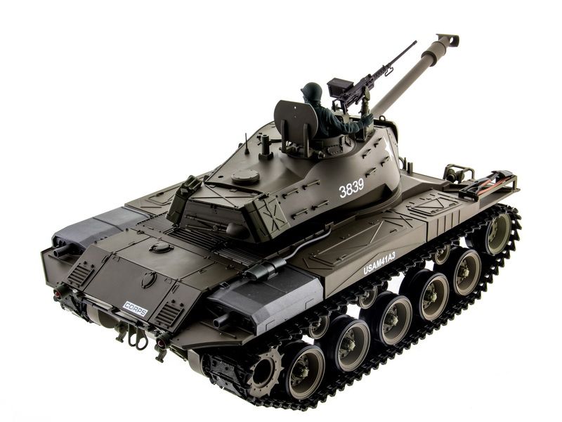 Радиоуправляемый танк Heng Long 116 Walker Bulldog  M41A3 Бульдог 24G RTR