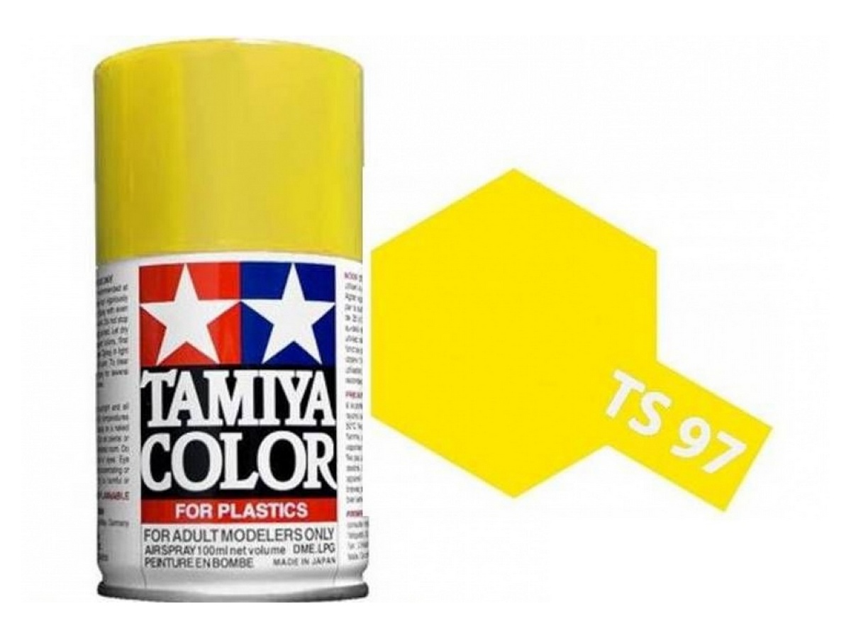 Краска Tamiya TS97 Pearl Yellow Жемчужина, желтый краскаспрей 100 мл