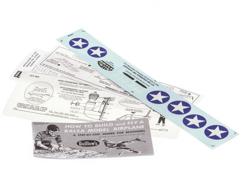 Сборная дермодельСамолет TBF Avenger Guillows  130