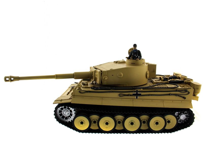 Радиоуправляемый танк Taigen 116 Tiger 1 Германия, ранняя версия для ИК танкового боя 24G RTR