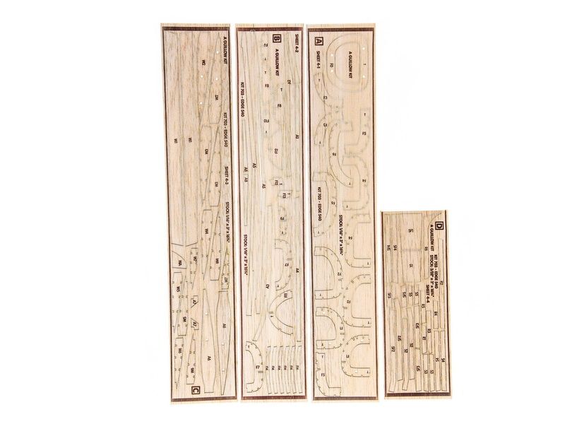 Сборная дермодельСамолет Edge 540 Guillows  114