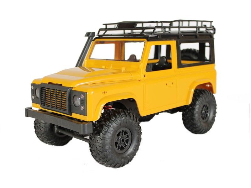 Радиоуправляемая автомодель MN MODEL джип Land Rover Defender песочный 4WD 24G 112 RTR