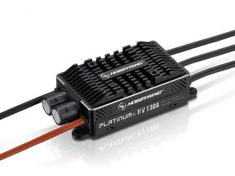 Бесколлекторный регулятор Hobbywing Platinum HV130AOPTOV4 130A160A, Aircraft, Heli