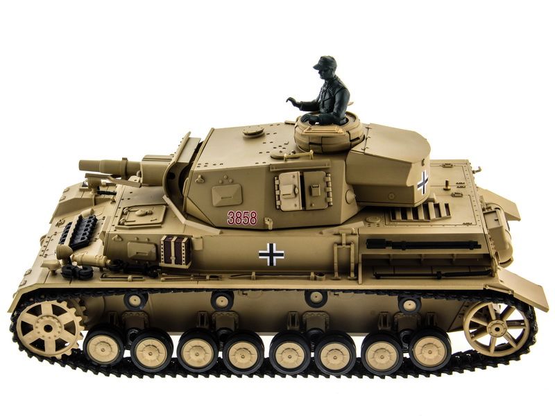Радиоуправляемый танк Heng Long 116 Dak PZKpfw IV Ausf F1 Германия 24G RTR