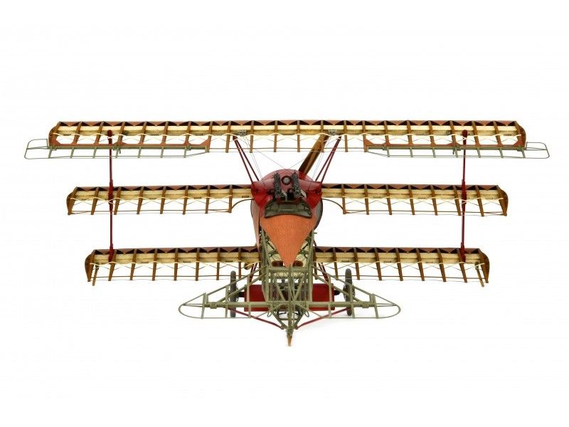 Сборная деревянная модель самолета Artesania Latina FOKKER DRI 1918 RED BARON, 116