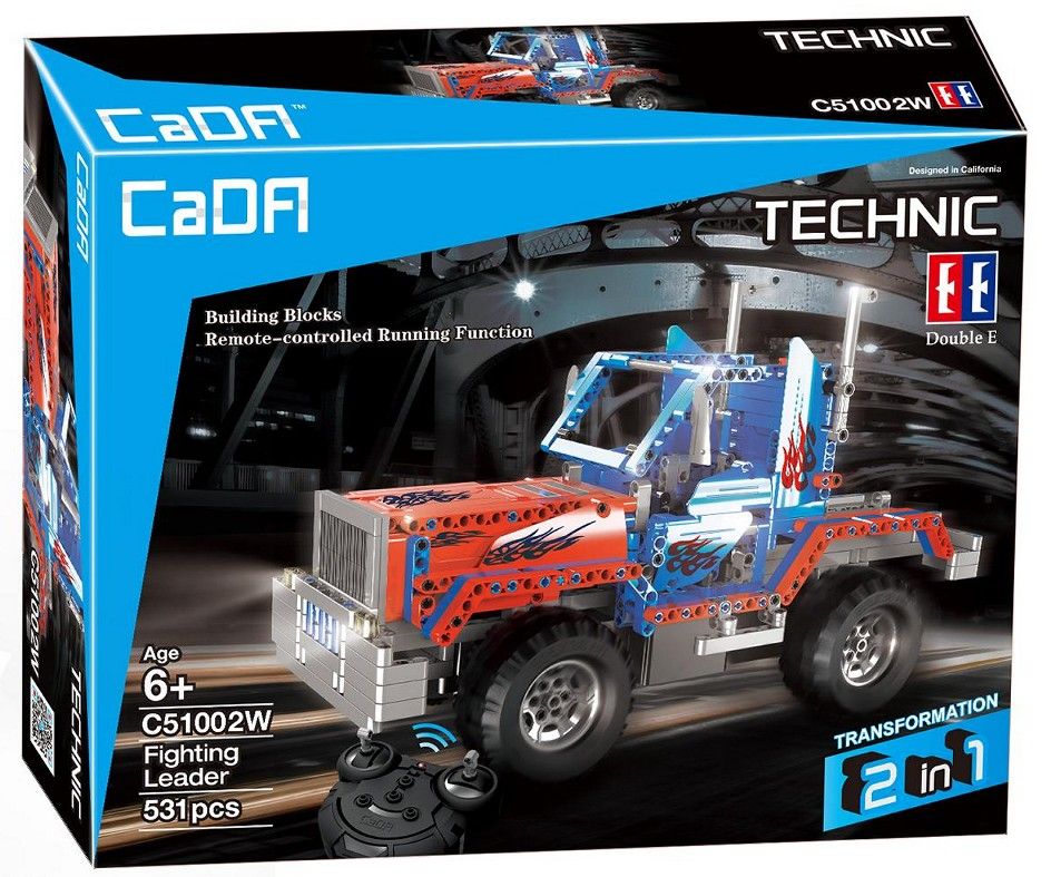 РУ конструктор CaDA Technic грузовик  джип Оптимус Прайм 531 деталь