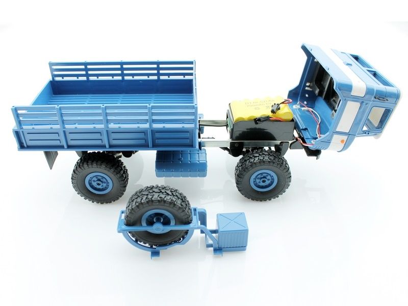 Радиоуправляемая автомодель WPL B24 грузовая синяя 116акб 24G RTR