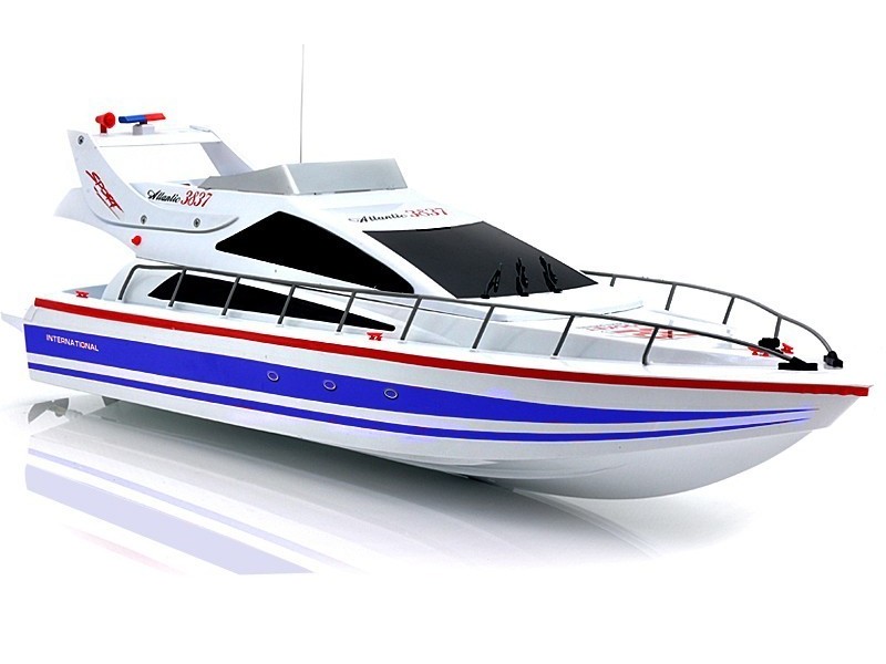 Радиоуправляемый скоростной катер Heng Long 3837 синий 24G RTR