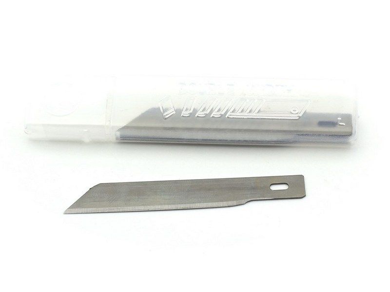Набор лезвий к ножу, 0,6 х 9 х 80 мм, 6 штуп, шт