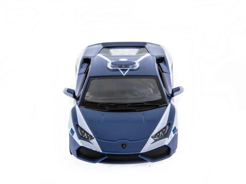Машина Kinsmart Lamborghini Huracan Police инерция 112шт 136 бк