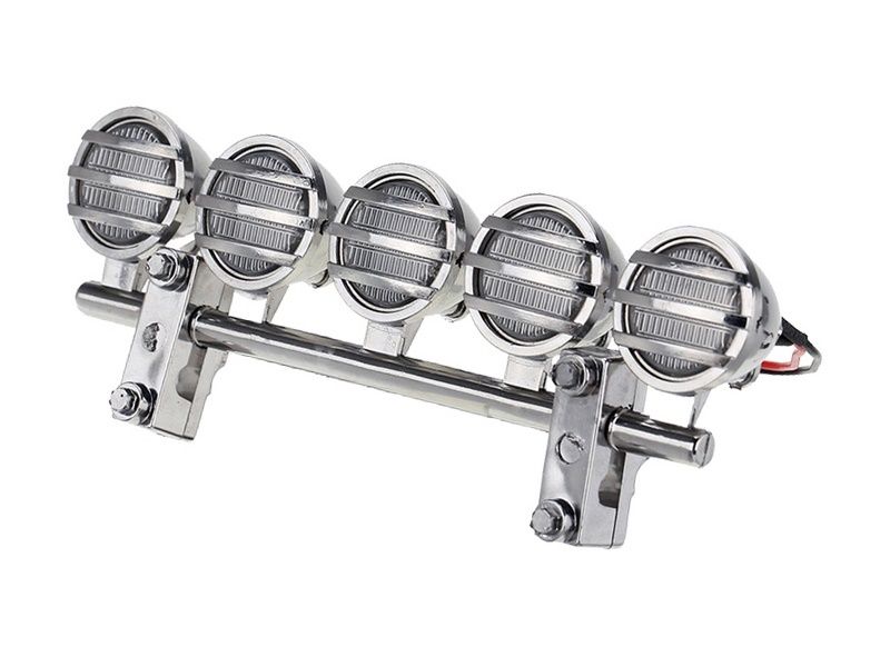 Передние светодиодные прожекторы на кузов для краулеров 110, серебристый