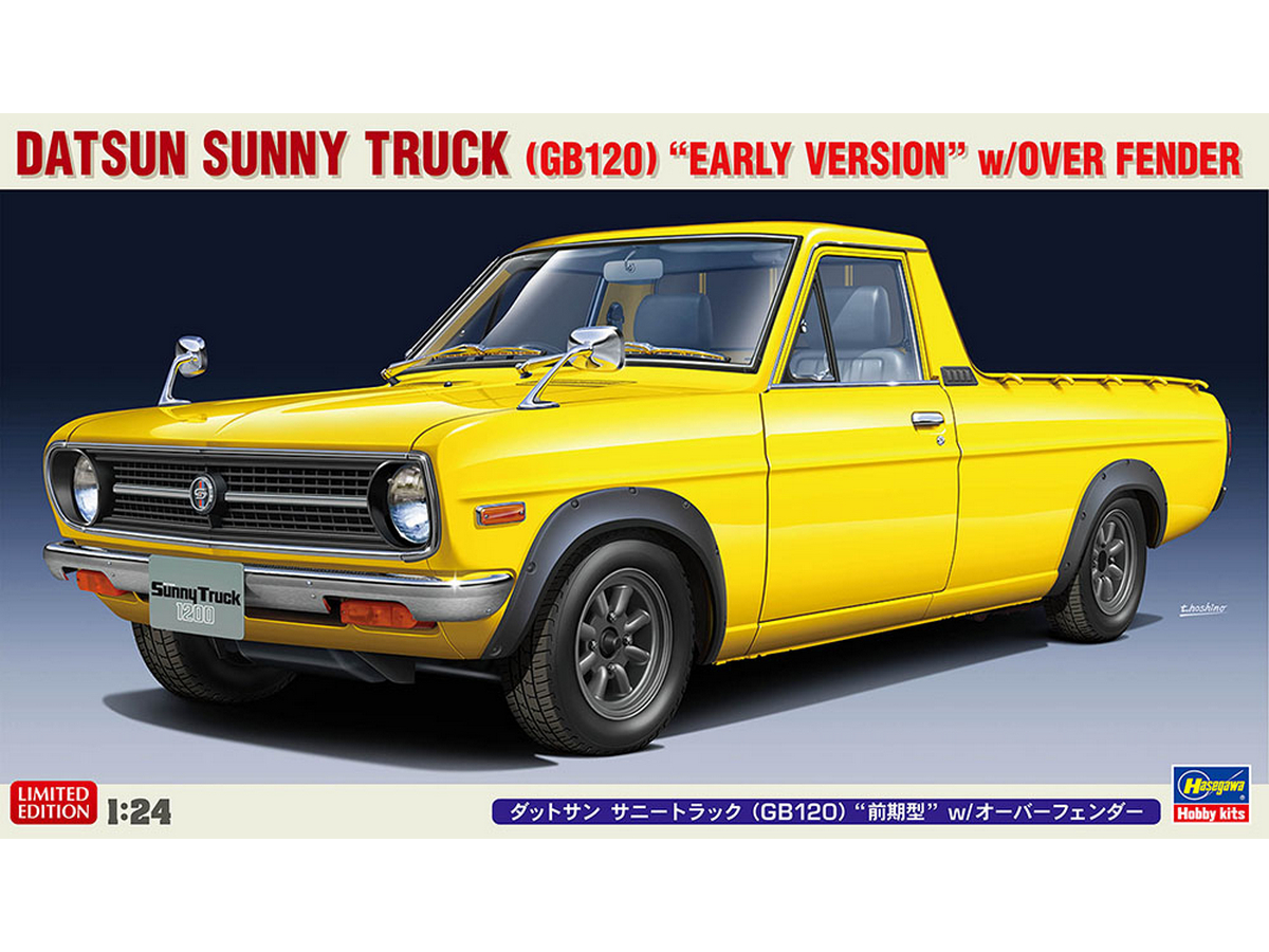 Сборная модель Hasegawa Datsun Sunny Truck GB120 Early Ver, 124