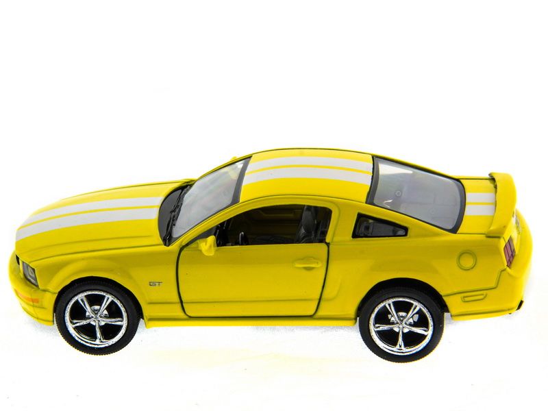 Машина Kinsmart 138 Ford Mustang GT с полосками инерция 112шт бк