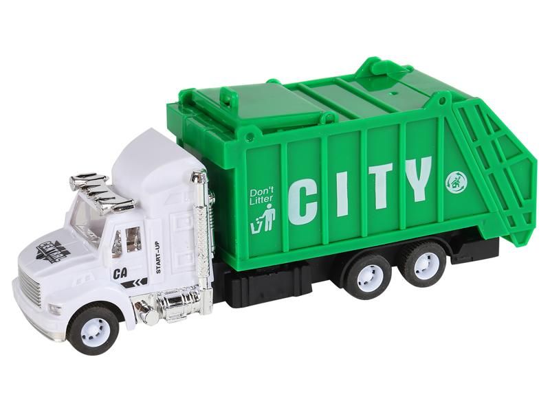 Машина AUTODRIVE Мусоровоз 21см инерционная, вп 28,47,522,5см, ,