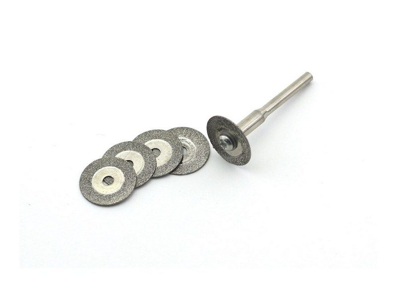 Диск отрезной, алмазный, d 16 мм, 5 штуп, блистер