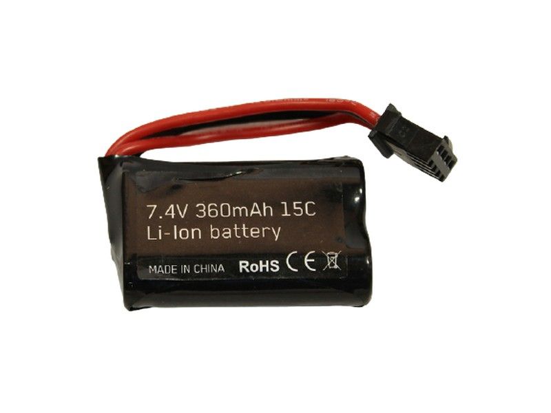 Аккумулятор LiIon 360mAh, 7,4V для катера Volantex RC Vector S
