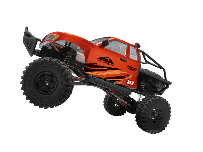 Радиоуправляемый краулер Remo Hobby 1097ST красный 4WD 24G 110 RTR