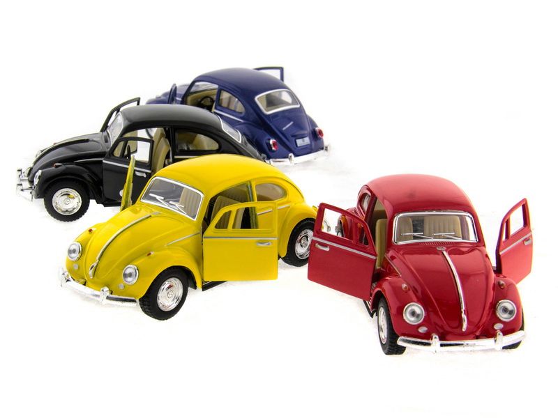 Машина Kinsmart Volkswagen Classical Beetle инерция 112шт 132 бк