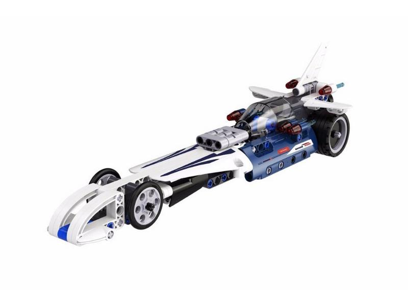 Конструктор CaDA Technic сверхзвуковой гоночный драгстер совместим с C52004W, инерция 144 дет