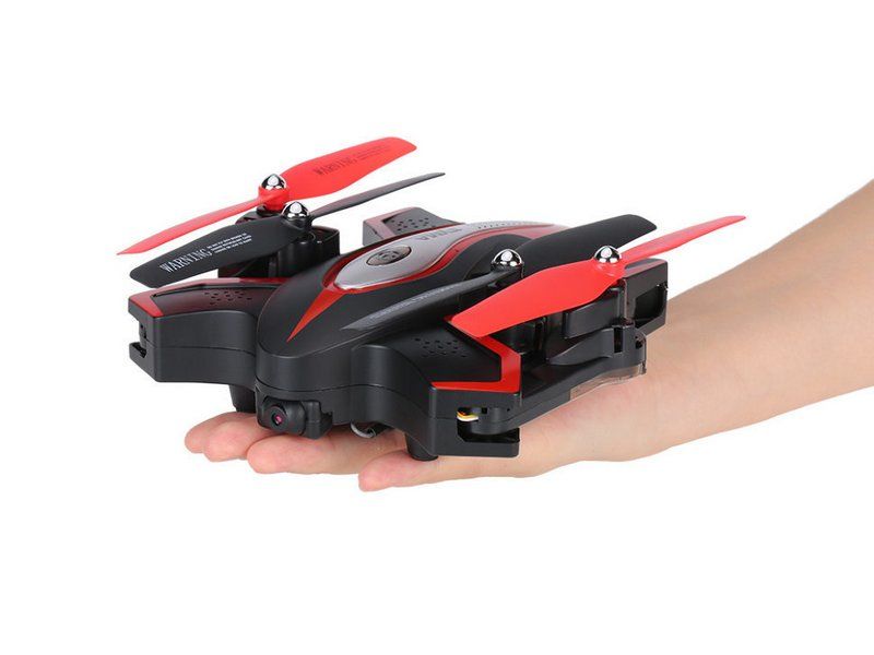 Радиоуправляемый квадрокоптер Syma X56W Folding Wizard с FPV трансляцией WiFi, барометр, 24G RTF