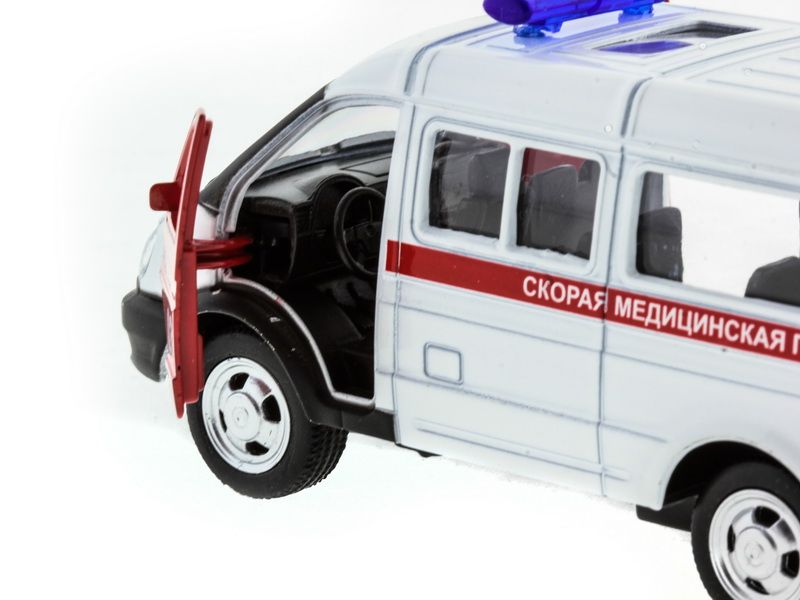 Машина АВТОПАНОРАМА инерц ГАЗель скорая 150, вк 14,585,5 см